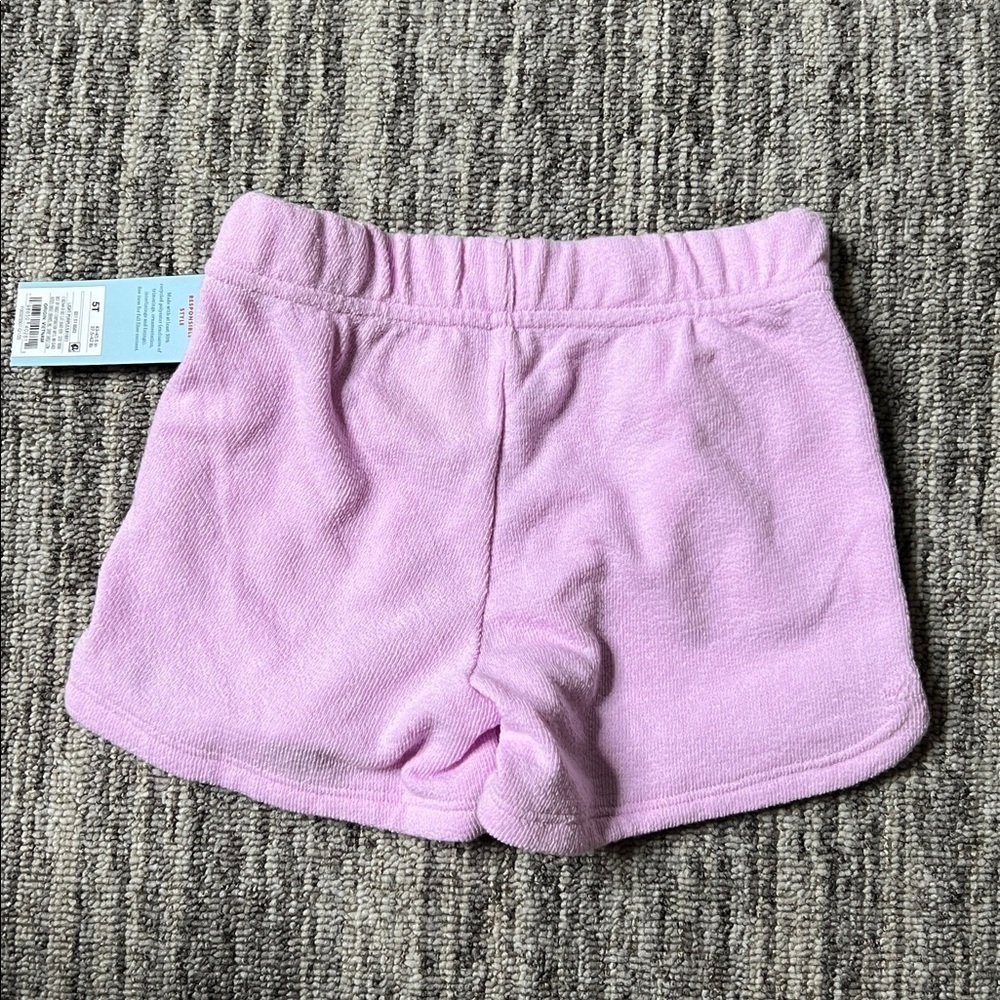 Cat & Jack Striped and Pink Shorts and Skirt Set Size 5T - Picture 5 of 5
